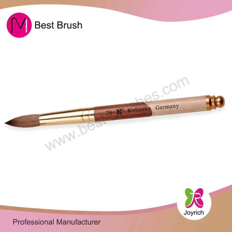 100% Kolinsky akryl nagelbrush