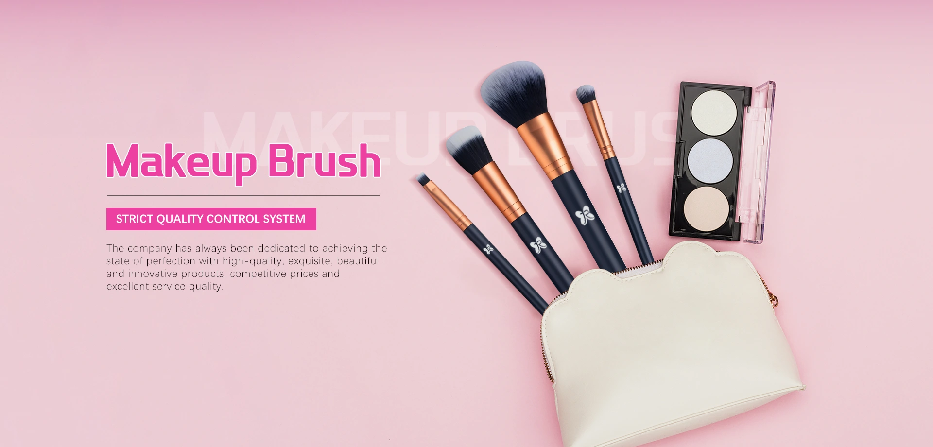 Makeup borste tillverkare