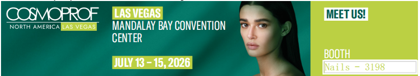 Cosmoprof Las Vegas 2026 (13–15 juli): Joyrich / Best Brush presenterar skräddarsydda professionella nagelborstar för B2B-grossist- och privata märkespartners